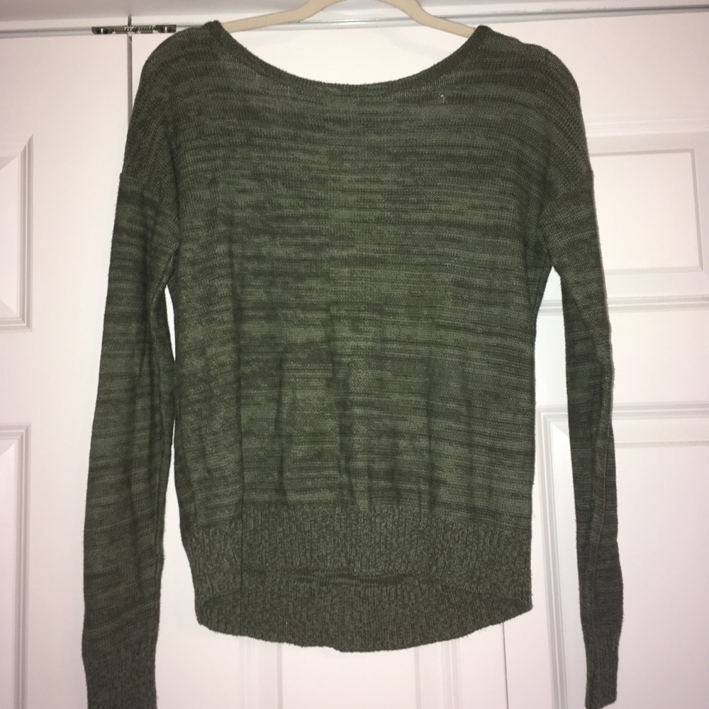 Green sweater